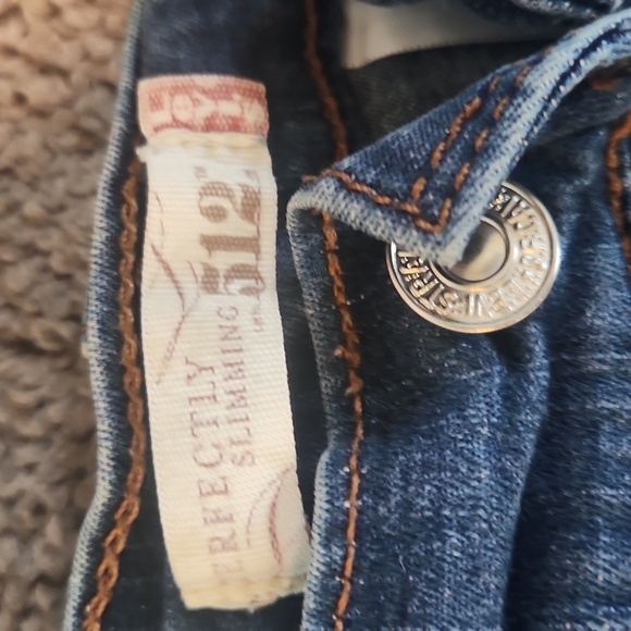 Levis 512 Women's Blue Jeans - Picture 3 of 6